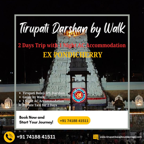 Tirupati Darshan Package by Walk